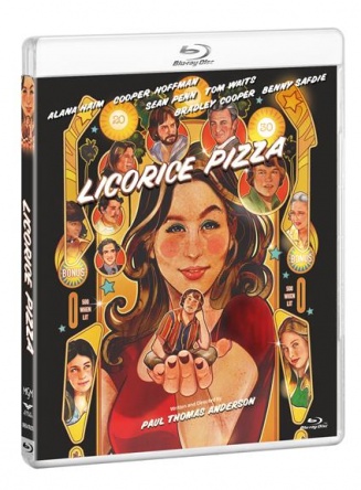 Locandina italiana DVD e BLU RAY Licorice Pizza 